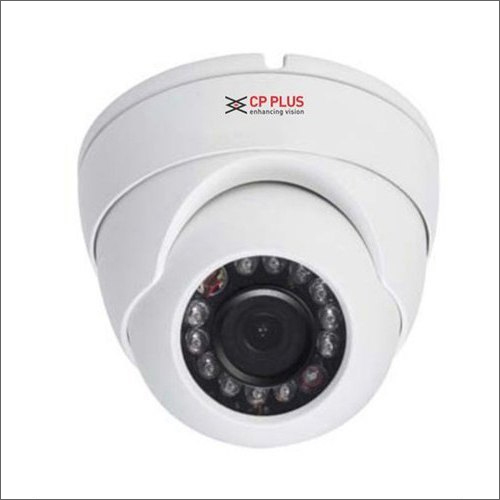 CP PLUS IR Dome Camera - Plastic, 99.85x99.85x69.80 mm, White | Digital Dome Camera, IR Technology, Weather Proof, 20m Night Vision, Low Maintenance