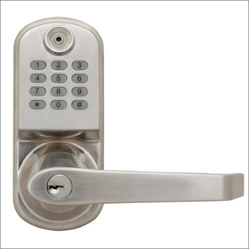 Stainless Steel Door Lock - Back Height 6 Inch, Back Width 2.5 Inch | Weather Resistant Keypad, Password Unlock, Suitable for Domestic & Commercial Use