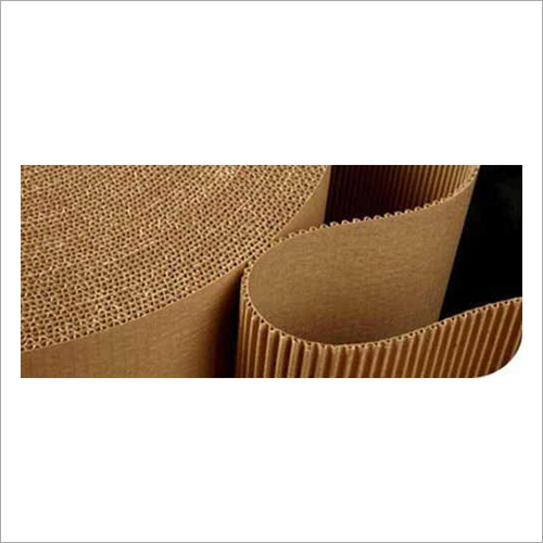 Corrugated Golden 2 Ply Roll - Paper Made, Brown Color, Virgin Mixed Pulp Material | Suitable for Gift & Crafts, Personal Care Printing Applications