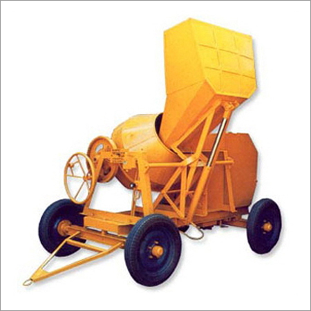 Concrete Mixer with Hydraulic Hopper