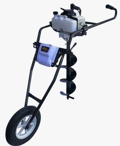 REALLY 63CC हैंड पुश अर्थ ऑगर मशीन