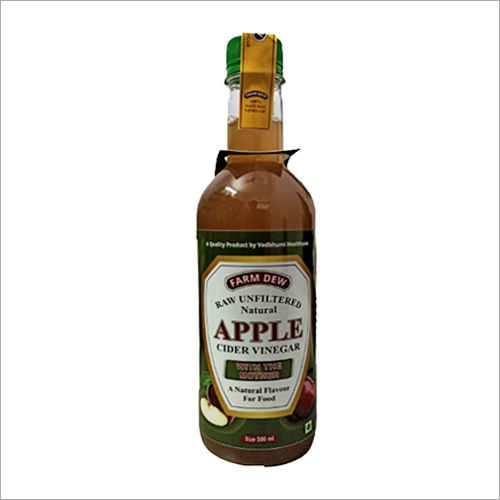 Apple Vinegar - Liquid, 2 Years Shelf Life, Sour Taste | Vinegar Preservation Process, Unique Shape