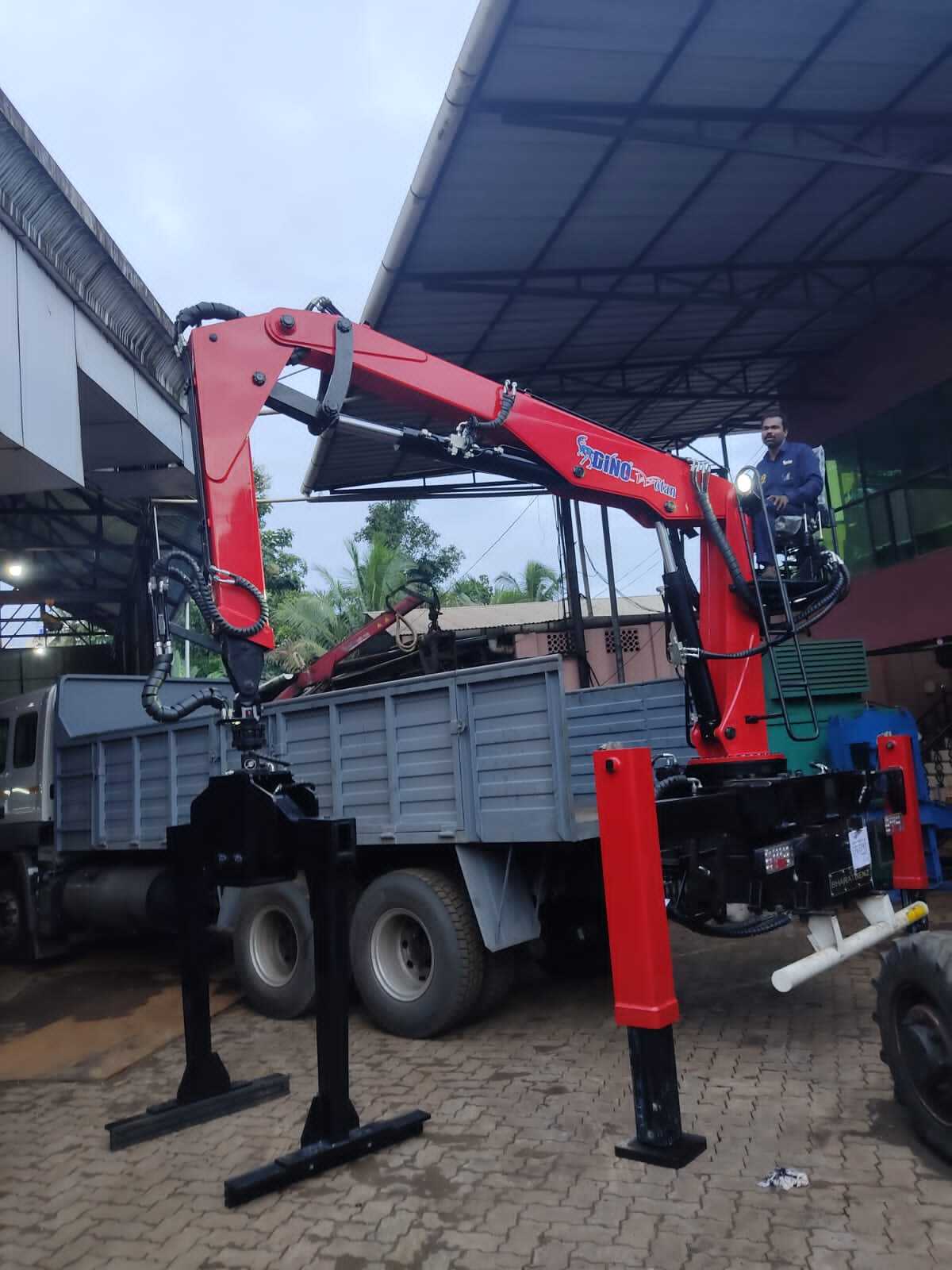 Hydraulic Crane Application: Construction