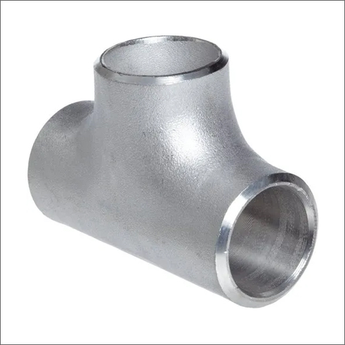 2 Inch Stainless Steel Reducing Tee - Stainless Steel, 2 Inch Diameter, Silver Color | Corrosion Resistant, Durable, High Compressive Strength