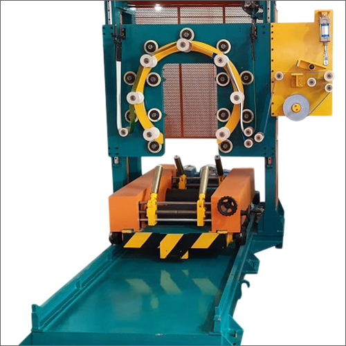 Semi-Automatic Heavy Duty Coil Wrapping Machine