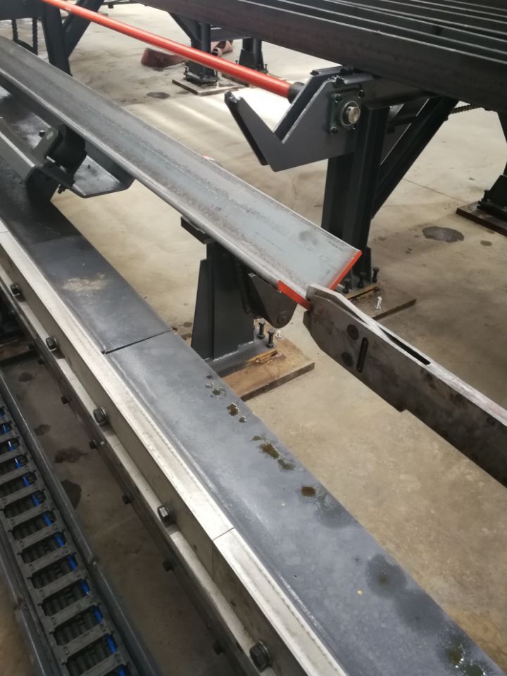 High Speed Cnc Angle Punching Marking And Cutting Machine Line Model Jnc125 Industrial