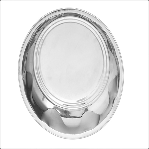 Silver Wedding Lazer Plate