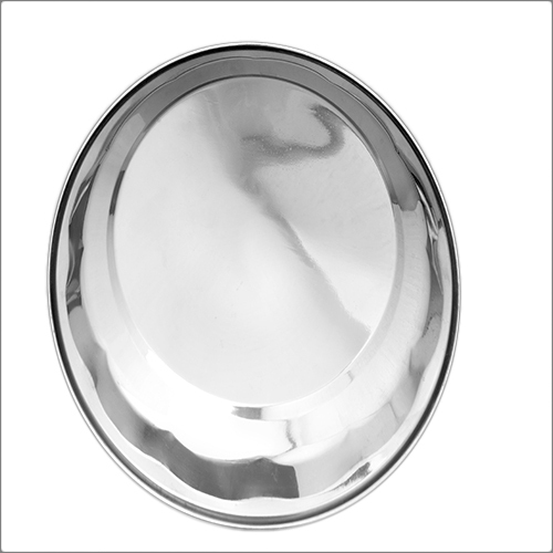 Border Plate - Stainless Steel, All Sizes | Silver Finish, Ideal For Home & Kitchen Use