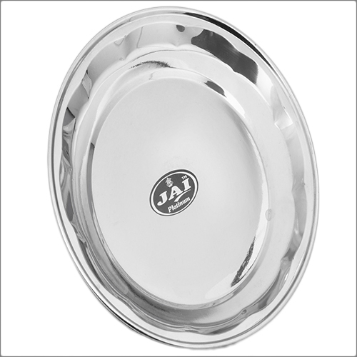 Border Plate - Stainless Steel, All Sizes | Silver Finish, Ideal For Home & Kitchen Use