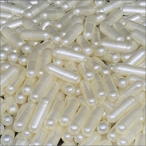 Pearl Silver Capsules Capsule Shape: Cylinder