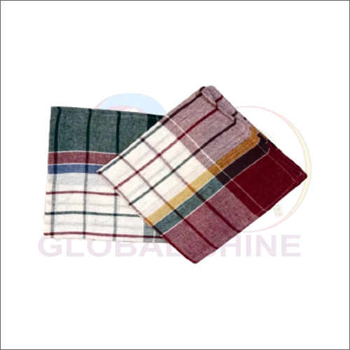 मल्टीकलर कॉटन चेक डस्टर