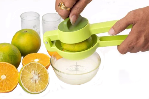 Plastic Lemon Squeezer - Abs Plastic, Various Sizes Available, Green | Designed To Extract Juice And Crush Pulp Effortlessly