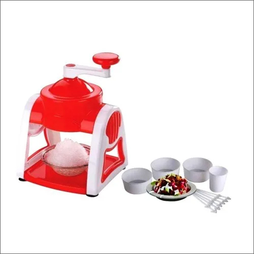 Manual Ice Crusher - ABS Plastic, Easy-Use Handle | Ideal for Commercial Use in Home and Hotel Settings, Perfect for Juices and Cocktails