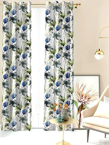 पॉलिएस्टर फ्लोरल पर्दे आवेदन: घर