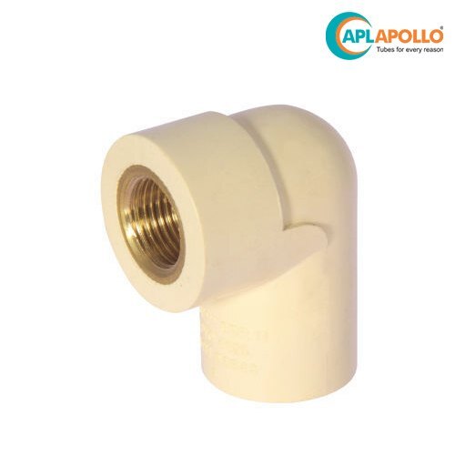 Yellow Cpvc Female Threaded Elbow (Brass)
