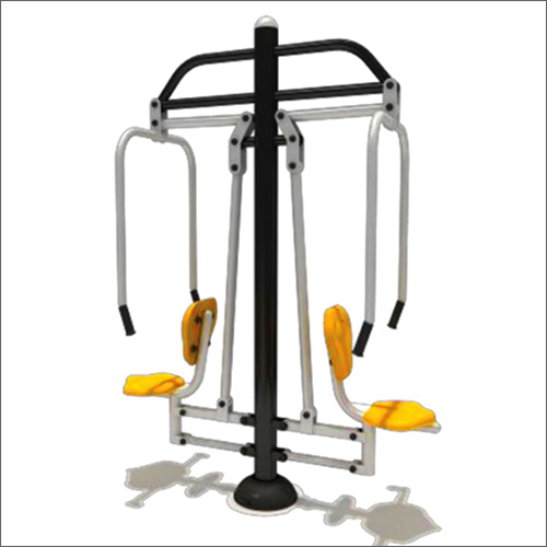 Outdoor Chest Press Machine - Commercial Grade, Adjustable Design for Enhanced Muscle Gain | Manual Operation for Versatile Workouts