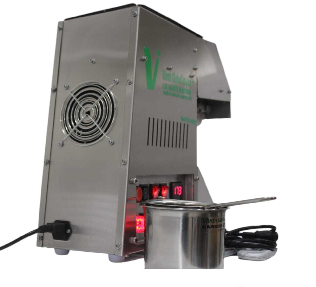 Domestic Oil Maker Machine - 304 Food Grade Stainless Steel, 48x19x43 Cm Dimensions | 1000w Power, 8-10 Kg/hr Capacity, Automatic Operation, 1 Year Warranty