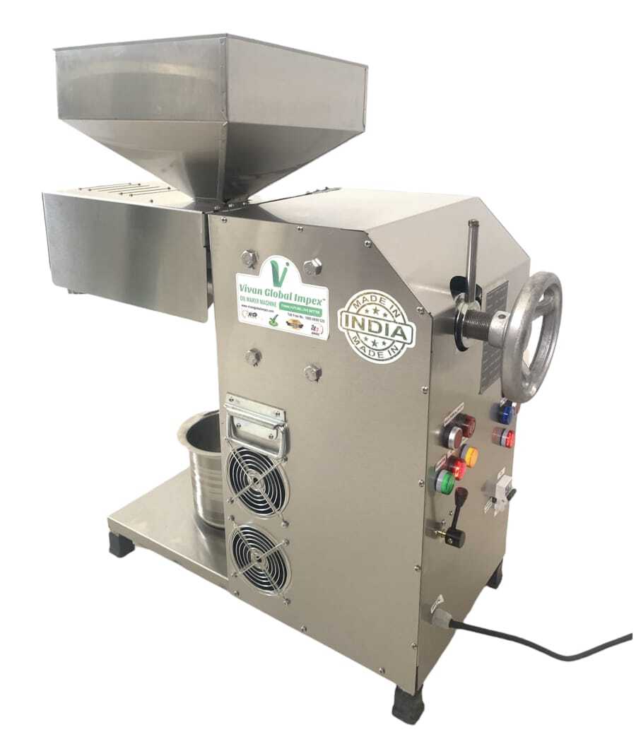 Commercial Mustard Oil Expeller 4500w - Material: 304 Food Grade