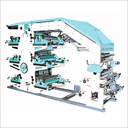 6 Color Flexographic Printing Machine