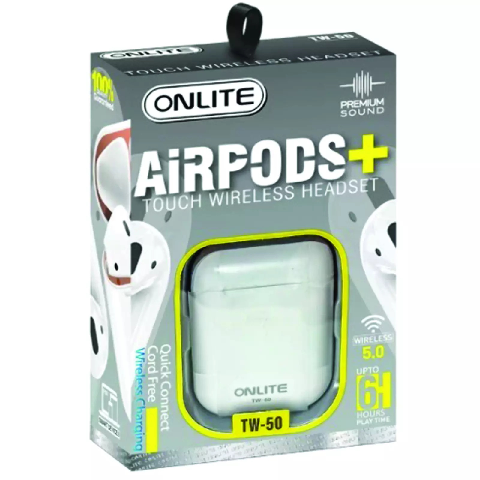 Touch Wireless Headset With Charging Case