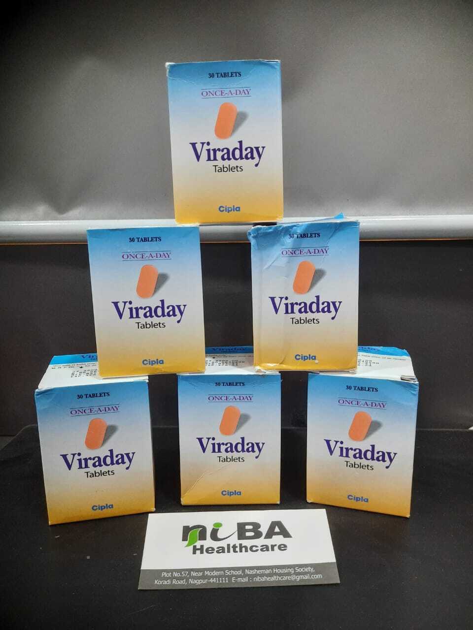 Viraday Tablet - Combination Antiretroviral Therapy , Immune Boosting For Hiv Management, Dosage As Per Doctor's Suggestion, Take As Directed
