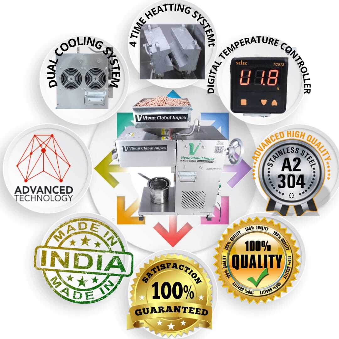 Automatic 2000 Watt Mini Extarction Oil Machine