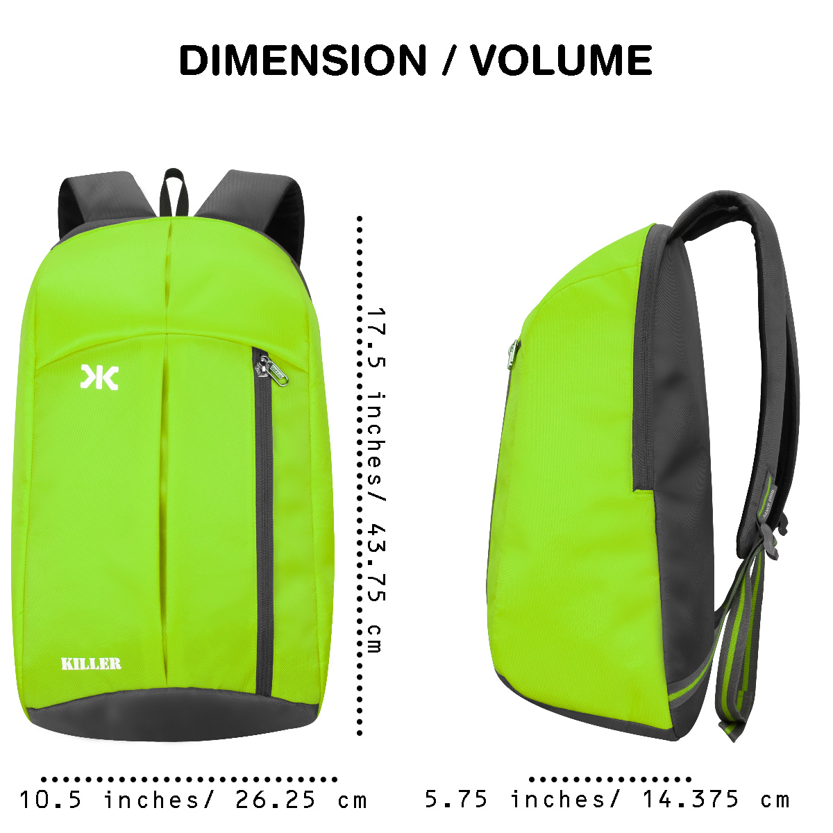 P.green Outdoor Mini Backpack 12l