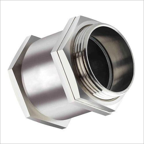 Single Compression Heavy Duty Cable Gland - Brass, Dustproof Design, Suitable for Industrial and Power Station Applications | Grounding, Sealing, and Bonding Functionality