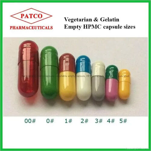 Empty Hard Gelatin Capsules - Size 4 Capsule Shape: Oval