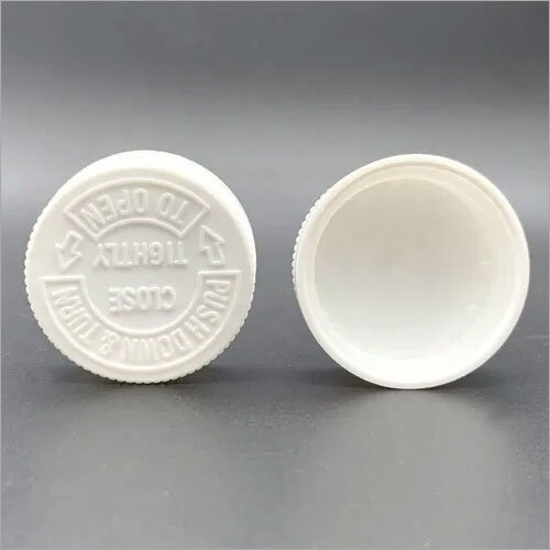 व्हाइट चाइल्ड रेसिस्टेंट कैप 38Mm