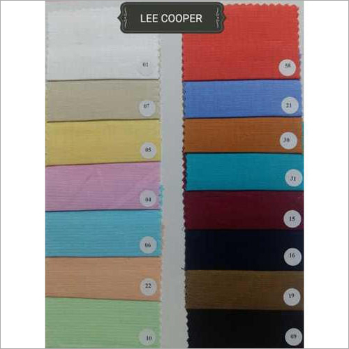 Plain Shirting Fabric - Cotton Multicolor, Light Weight and Stretchable | Exceptionally Soft, Quick Dry, Stain & Wrinkle Resistant, Tear-Resistant, Washable