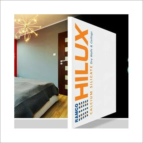 Calcium Silicate Wall Boards - Lightweight, Waterproof | Exceptional Heat & Sound Insulation, Ideal for Internal Partitions and Ceilings