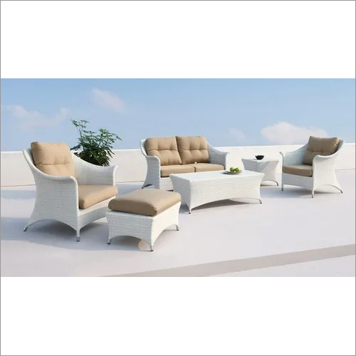 Outdoor Patio Wicker Sofa Set - Eco-friendly Wicker Material, Smooth Finish, Various Colors | Durable, Fully Assembled, Ideal For Hotels And Resorts