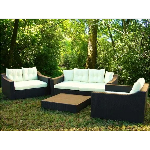 Outdoor Patio Wicker Sofa Set - Eco-friendly Wicker Material, Smooth Finish, Various Colors | Durable, Fully Assembled, Ideal For Hotels And Resorts
