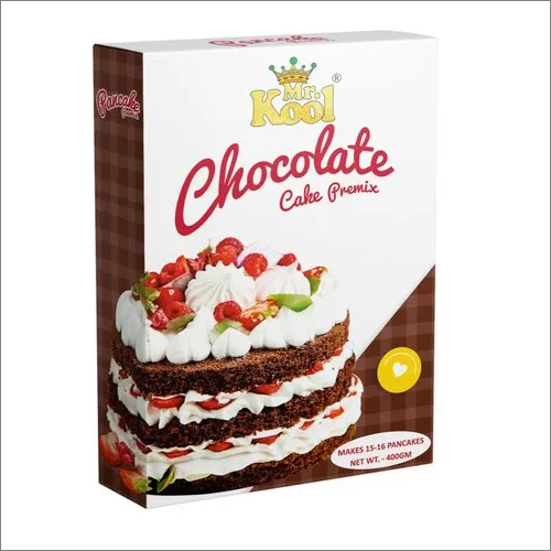 Eggless Chocolate Cake Premix - 400 Grams Powder | Egg Free, Rich Cocoa Flavor, Stunning Appearance