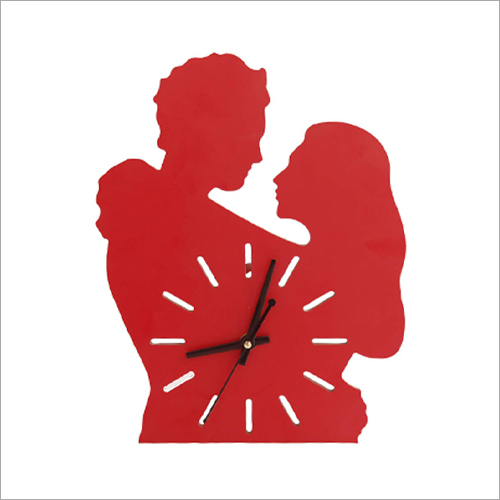 Red Love Wall Clock