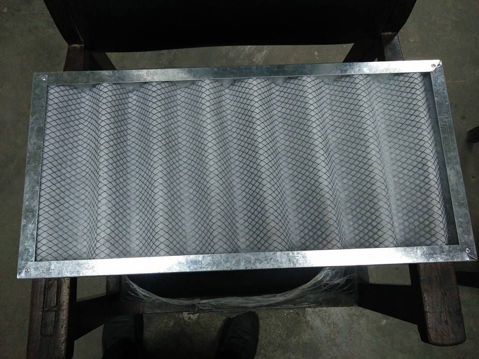 Ahu Pre Filter - Galvanized Steel & Aluminum Anodized, 20x20x6 Inches | Washable Micro Fiber, High Dust Holding Capacity, Lightweight Design
