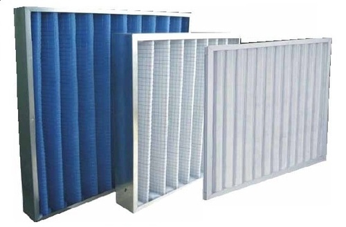 AHU Pre Filter - Galvanized Steel & Aluminum Anodized, 20x12x6 to 24x24x6 Dimensions, White Color, High Dust Holding Capacity, Washable & Reusable Filter