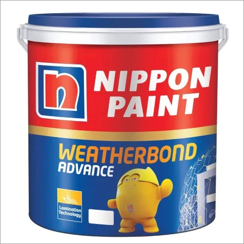 Liquid 1 L Nippon Paint Weatherbond Advance Exterior Wall Paint