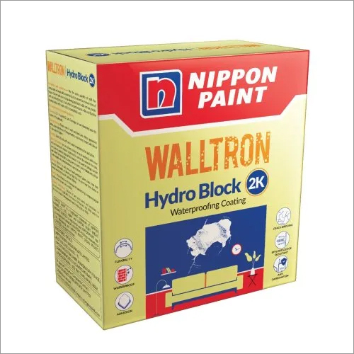 3 Kg Nippon Walltron Hydroblock 2k Waterproof Coating Application: Old/new Plastar