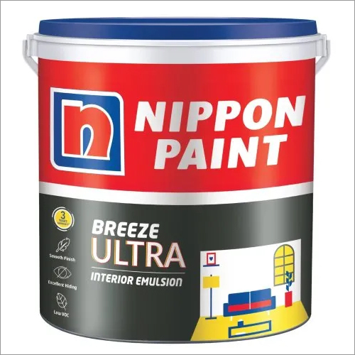 4 L Nippon Paint Breeze Ultra Interior Emulsion - Physical Form: Liquid