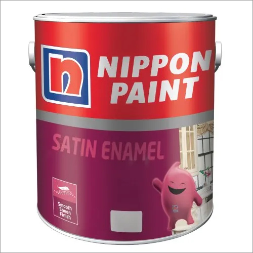 Nippon Paint Satin Enamel Paint - Physical Form: Liquid