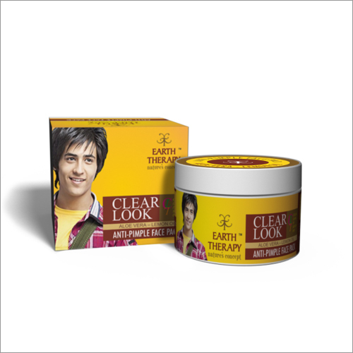 एलो वेरा और नींबू के तेल के साथ एंटी-पिंपल एंटी-एक्ने फेस पैक आयु समूह: सभी