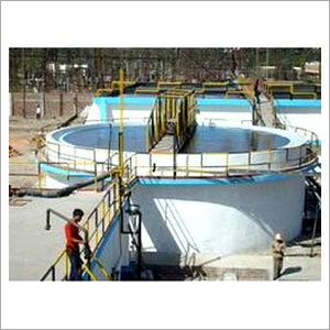 Wastewater Clarifiers - Fiberglass, Variable Size | Inert Hydrocarbon Flocculant, 270 Mesh Filtration, Bridge & Access Stairwell