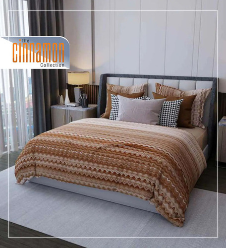 Multi Color Cotton Double Bed King Size Bedsheet