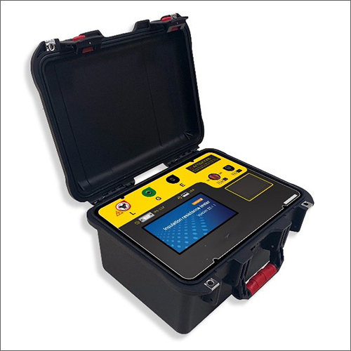Electric Insulation Resistance Test Set - Color: Black