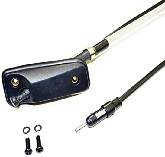 Car Antenna - Durable Polycarbonate Material | Enhanced Signal Reception, Weather-resistant Design, Sleek Aerodynamic Profile