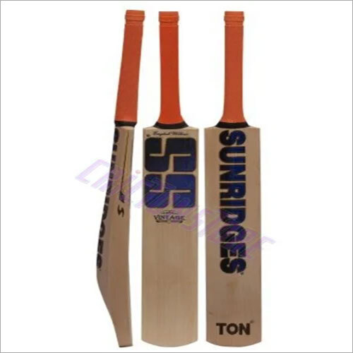 Ss Vintage 1.0 English Willow Cricket Bat Application: Industrial
