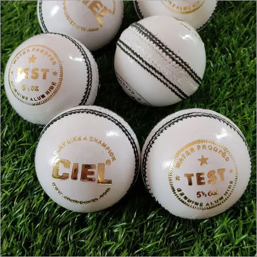 Ciel Test White Cricket Ball Application: Industrial