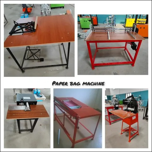 Semi Automatic 240V Manual Paper Bag Making Machine